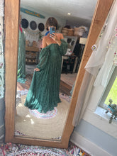 Load image into Gallery viewer, Ready to ship flash sale green Sonoma lace dress hand dyed