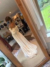 Load image into Gallery viewer, ivory linen cotton two piece ready to ship kismet two piece (Copy)