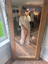 Load image into Gallery viewer, Ready to ship crinkle tulle you glow girl ivory dress sheer
