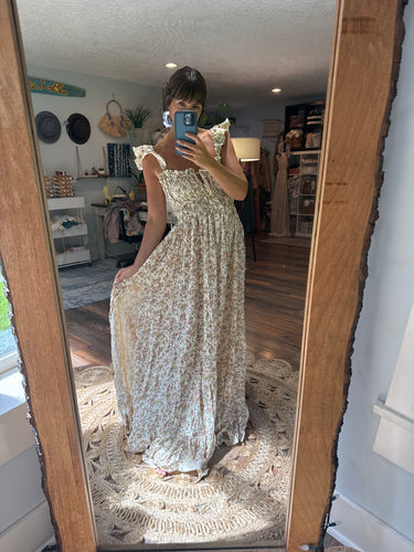 Ready to ship always and forever floral dress sale