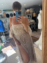 Load image into Gallery viewer, One of a kind sparkles midi dress