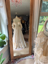 Load image into Gallery viewer, Sample sale Opaline embroidery cotton ready to ship ivory (shorter sleeve version)
