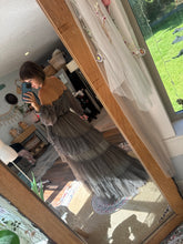 Load image into Gallery viewer, Grey hand dyed lace ready to ship  one top, two skirts