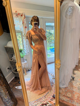 Load image into Gallery viewer, Ready to ship nothing quite like you tulle hand dyed skirt and mystical hand dye gauze top