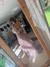 Load image into Gallery viewer, FLASH SALE Ready to ship one of a kind Opaline dress in chiffon print SAMPLE sale