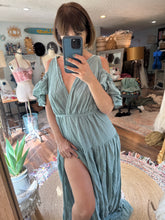Load image into Gallery viewer, Ready to ship sale blue blessed dress