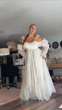 Load image into Gallery viewer, Ready to ship ivory one of a kind Opaline dress