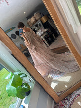 Load image into Gallery viewer, Amazing two dress deal dreams dress in crinkle floral and tan brown always dress