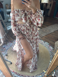 Sale ready to ship kismet mushroom crinkle print