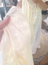 Load image into Gallery viewer, Kindest heart dress ready to ship in embroidery cotton ivory