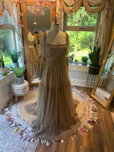 Load image into Gallery viewer, Ready to ship hand dye euphoria dress sale tan color lace (slight dye imperfections)