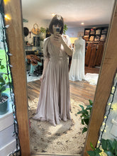 Load image into Gallery viewer, Maxi length prairie hearts dress ready to ship