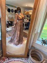 Load image into Gallery viewer, Ready to ship sale music two piece set filagree with sage extra top hand dyed