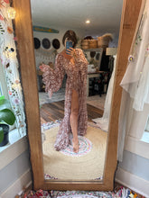 Load image into Gallery viewer, Much love hand dye brown lace ready to ship on sale dress