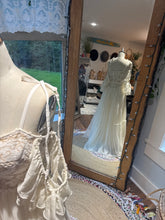 Load image into Gallery viewer, Sale - Custom dress with vintage lace