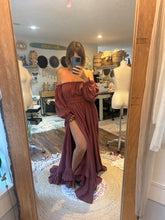 Load image into Gallery viewer, Ready to ship sale brown cotton you glow girl dress