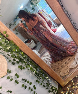 Preorder allow 6-8 werk poetry patchwork floral dress