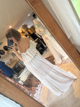 Load image into Gallery viewer, Preorder crochet limited edition two piece dress set in ivory allow 8 week