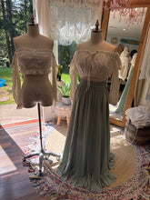 Load image into Gallery viewer, Ready to ship sale two top one satin you glow girl skirt