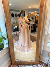 Load image into Gallery viewer, Spring sale two dress deal floral reversible prairie hearts and hand dye we belong/poetry merged dress