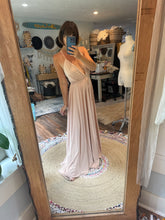 Load image into Gallery viewer, Ready to ship sale two dress deal gratitude slip and robe in beige ivory