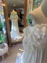 Load image into Gallery viewer, Sample sale One of a kind ready to ship satin/chiffon and lace dress size large/xl