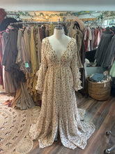 Load image into Gallery viewer, Ready to ship dreams like these crinkle ivory beige floral on sale