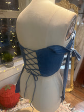 Load image into Gallery viewer, Ready to ship sale denim bustier  (fits best on bigger busts)