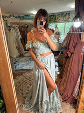 Load image into Gallery viewer, Ready to ship hand dyed lace two piece reclamation dress