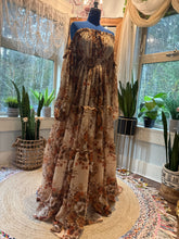 Load image into Gallery viewer, Ready to ship crinkle print vintage lovers -you glow girl dress
