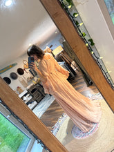 Load image into Gallery viewer, Ready to ship beige gauze dreams dress maxi length
