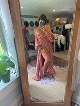 Load image into Gallery viewer, Ready to ship blush cotton you glow girl dress