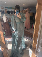 Load image into Gallery viewer, Two dress deal hand dye blue dress with bodysuit included and Always and forever dress on sale ready to ship