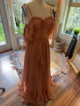 Load image into Gallery viewer, Ready to ship poetry coral color dress sale
