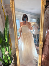 Load image into Gallery viewer, Ready to ship about Feb 25 - drop waist corset dress fits xs to large possible xl fully lined