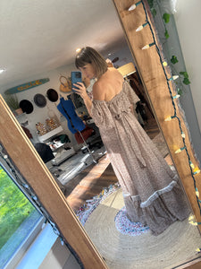 Sale ready to ship Frolick with ruffle shoulders