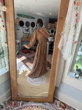 Load image into Gallery viewer, ready to ship two dress deal beige tan daydream dress in gauze and Bring it off white with tulle overlay two piece dress
