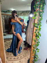 Load image into Gallery viewer, Rapture button up dress in denim ready to ship