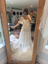 Load image into Gallery viewer, New Euphoria dress lace and sleeve style ready to ship sample sale