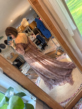 Load image into Gallery viewer, Ready to ship sale music two piece set filagree with sage extra top hand dyed