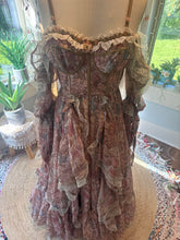 Load image into Gallery viewer, Ready to ship one of a kind Opaline dress in chiffon print sale