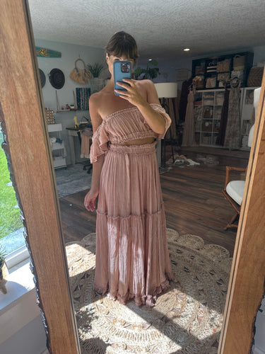Flash sale Feel the joy two piece hand dyed dress