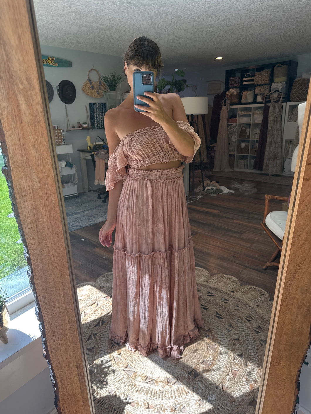 Flash sale Feel the joy two piece hand dyed dress