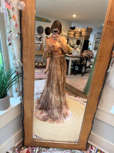 Load image into Gallery viewer, Two piece poetry dress in  vintage lovers print and extra top