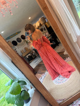 Load image into Gallery viewer, Ready to ship sale the last of the hand dye Sonoma lace -bright coral