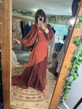 Load image into Gallery viewer, Ready to ship rust glory dress