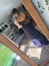 Load image into Gallery viewer, Ready to ship sale deep plum dress hand dye