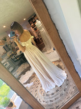 Sale two dress deal hey babe with Ready to ship ) (BEIGE) linen cotton Always and Forever dress