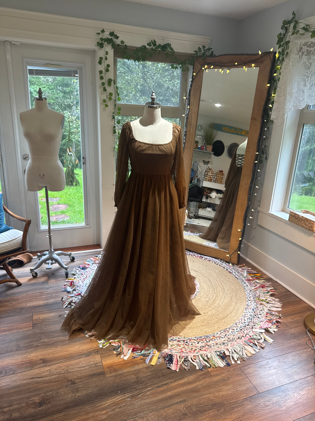 RESERVED Ready to ship hand dyed sonoma dress almost sold out