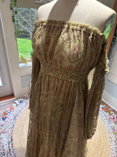 Load image into Gallery viewer, Ready to ship hand dyed lace you glow girl dress (semi sheer)